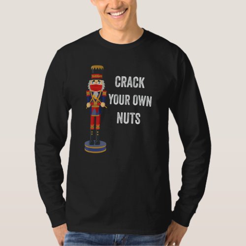 Funny Naughty Christmas Nutcracker With Face Mask T_Shirt