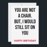 Funny Naughty Dirty Happy Birthday Card<br><div class="desc">If you are looking for gifts for birthday, these funny naughty dirty Happy Birthday gift ideas for him and her will surely interest you. This happy birthday card and coffee mugs with hilarious and funny messages, quotes and wishes can be a perfect birthday gift for him, for husband, for boys,...</div>