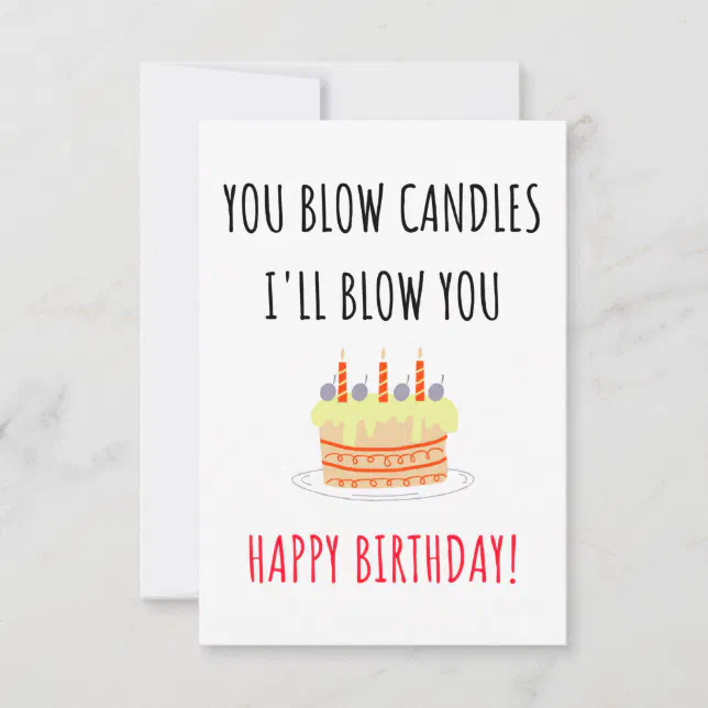 Wishing You A Very Happy Birthday. Cake And Candle Card For Male - View #10