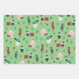 Funny Naughty Holiday Wrapping Paper Flat Sheets | Zazzle