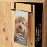 Funny Naughty Pet 2 Photo Kitchen Towel<br><div class="desc">Funny Naughty Pet 2 Photo kitchen towel with simple type define naughty title. Click the edit button to customize this design.</div>