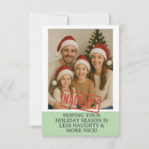 Funny Naughty Stamp Family Christmas