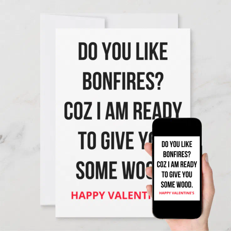 Funny Naughty Valentine's Day Card | Zazzle