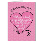 Funny Naughty Valentine's Riddle (Front)