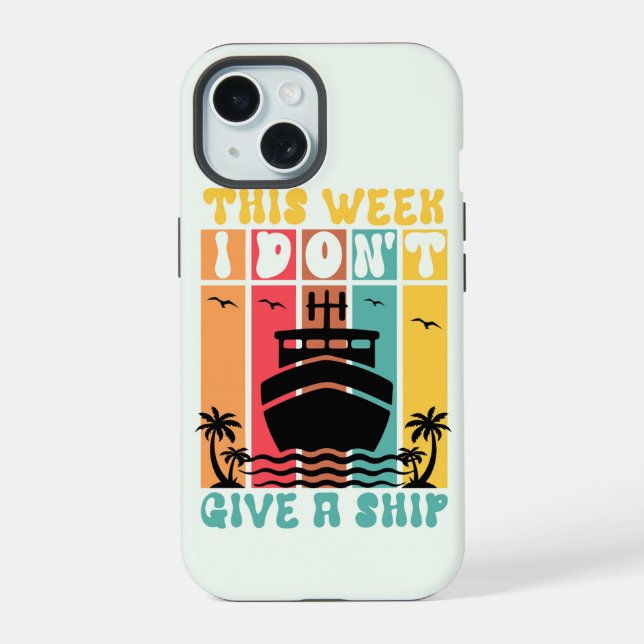 Funny Nautical Quote Gift Iphone Case (Back)