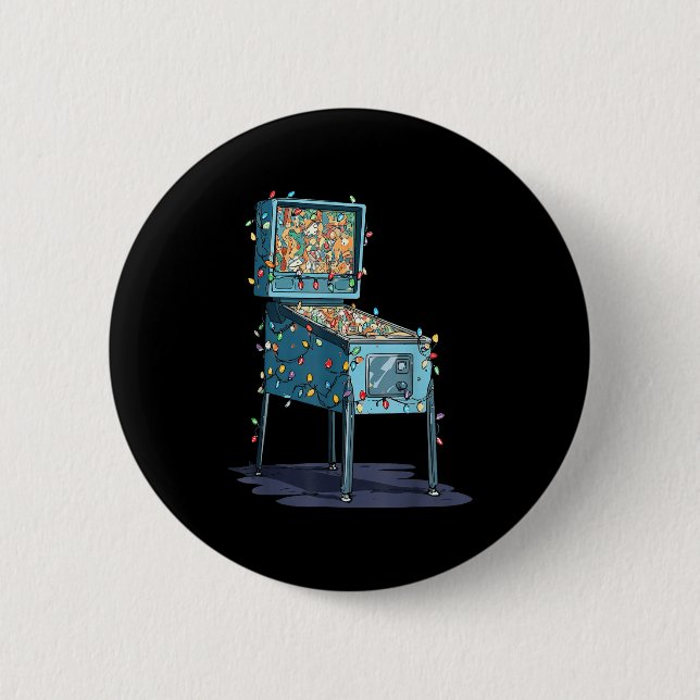Funny Nball Machine Christmas Graphics Lights Love Button (Front)