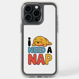 Funny Need A Nap Cute Sleepy Cartoon Speck Case