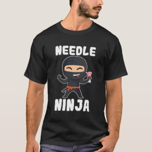 Funny Needle Ninja Acupuncturist Acupuncture'S Son T-Shirt