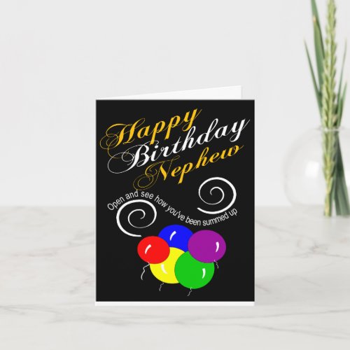 funny nephew happy birthday wish