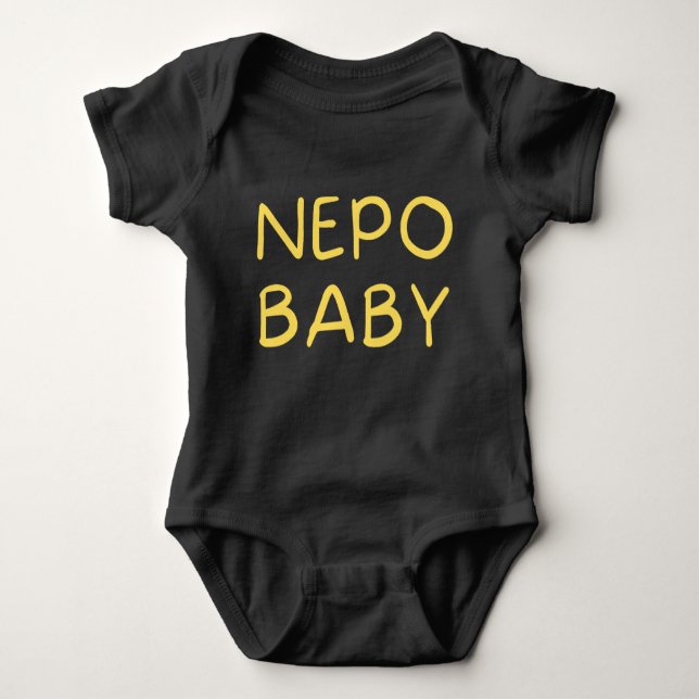 Funny Nepo Baby Bodysuit (Front)
