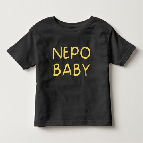 Funny Nepo Baby Toddler T_shirt