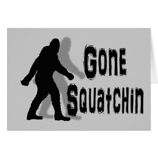 funny nerdy geek big foot sasquatch (Front Horizontal)