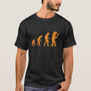 Funny Nerdy Robot Evolution Computer Robotics Geek T-Shirt