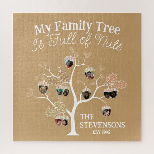 Funny Neutral Photo Family Tree is Full of Nuts