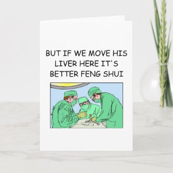 Funny New Age Doctor Card by jimbuf at Zazzle