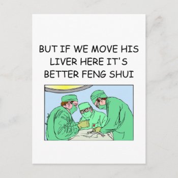 Funny New Age Doctor Joke Postcard by jimbuf at Zazzle