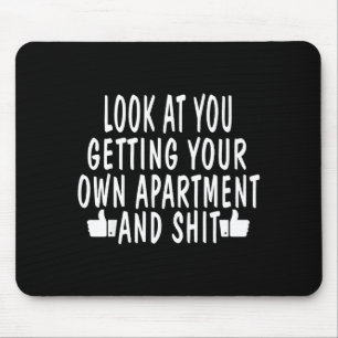 Funny New Apartment House Warming Gift Mouse Pad