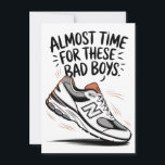 Funny New Balance Birthdays Father's Day New Dad  Card<br><div class="desc">Funny New Balance Birthdays Father's Day New Dad Announcement Birthday Retirement</div>