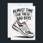 Funny New Balance Birthdays Father's Day New Dad  Card<br><div class="desc">Funny New Balance Birthdays Father's Day New Dad Announcement Birthday Retirement</div>
