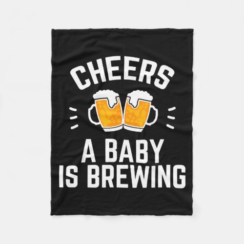 Funny New Dad Baby Shower Cheers A Baby Is Brewing