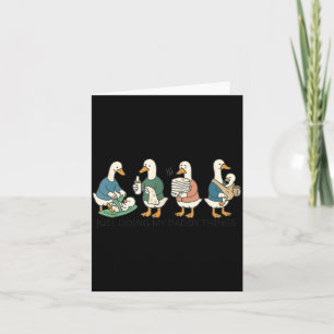 Funny New Dad Goose Daddy Baby Shower Fathers Day Card