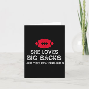 Funny New England Football Quote Men Women Gift Card