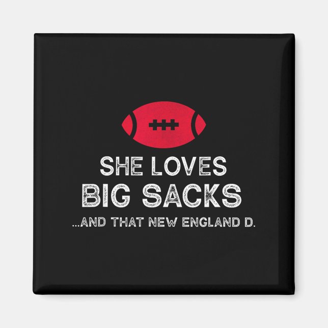 Funny New England Football Quote Men Women Gift  Magnet (Front)