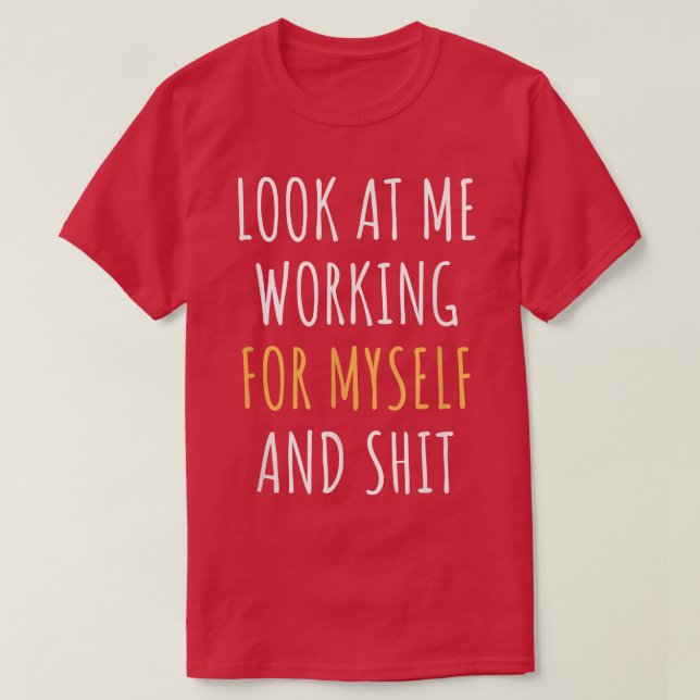 Funny New Entrepreneur Men Women First Time Busine T-Shirt (Design Front)