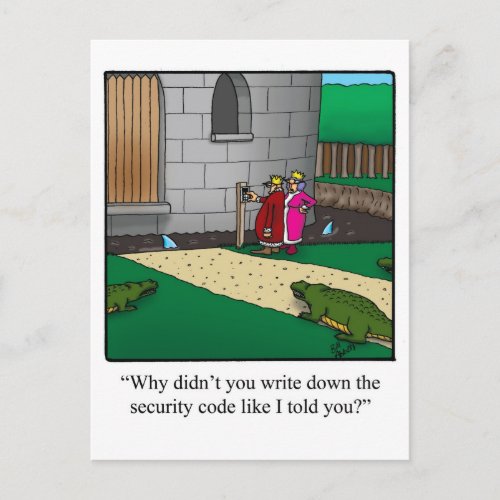 Funny New Home Announcement Postcard