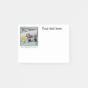 Funny New Home Humor Post-it Notes