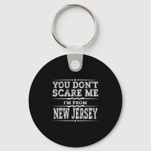 Funny New Jersey Home Garden State Gift  Keychain
