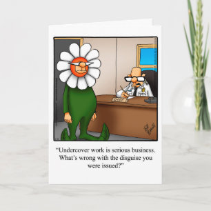 Funny New Job Congratulations Greeting Card