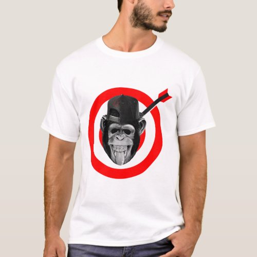 Funny New Novelty Graphic Design MONKEY THUMP T_Shirt