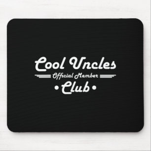 Funny New Uncle Pregnancy Announcement Cool Uncles Mouse Pad