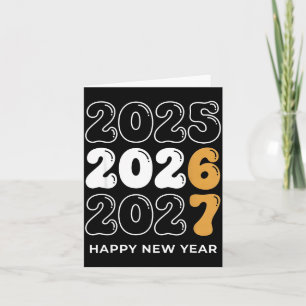 Funny New Year 2026 Kids Six Seven 67 Meme Card