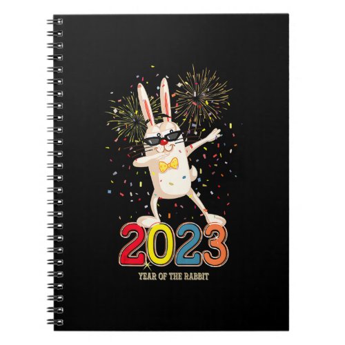 Funny New Years Eve 2023 Happy New Year Of The Rab Notebook