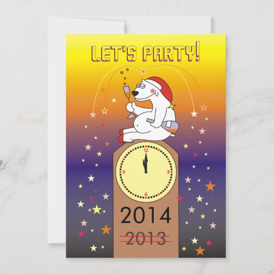 Funny New Year's Eve Party Invitations | Zazzle.com