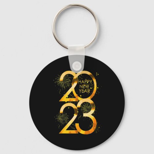 Funny New Years Eve Party Supplies 2023 Happy New Keychain
