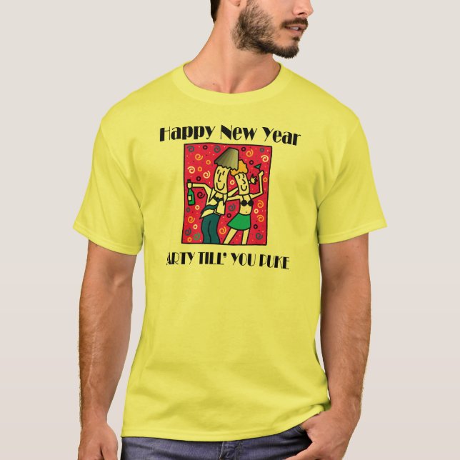 Funny New Year's Eve T-Shirt (Front)
