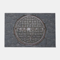 Funny New York City NYC Sewer Cover Novelty
