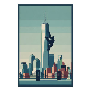 Funny New York Poster