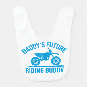 Funny Newborn Motorcycle Gift Baby Bib
