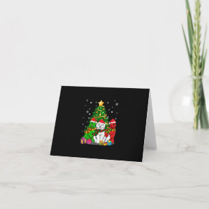 Funny Newfie Funny Newfoundland Dog Christmas Card