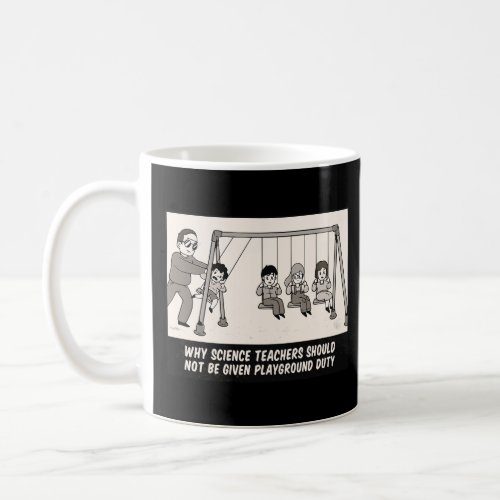 Funny Newton Cradle Science Teacher Physics  Coffee Mug