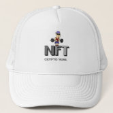 Ask Me About My PFP Profile Picture Funny NFT Trucker Hat