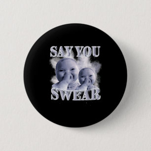 Funny Niche Baby Gen Z Meme Ai Viral Giggling Ai L Button