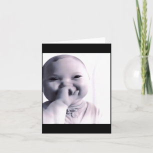 Funny Niche Baby Gen Z Meme Ai Viral Giggling Ai L Card