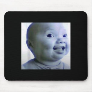 Funny Niche Baby Gen Z Meme Ai Viral Giggling Ai L Mouse Pad