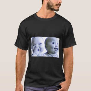 Funny Niche Baby Gen Z Meme Ai Viral Giggling Ai L T-Shirt