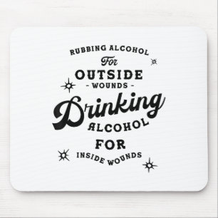 Funny Nick Miller Quote Shirt_ Alcohol Saying New Mouse Pad